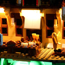 lighting lego hogwarts chamber of secrets inside view