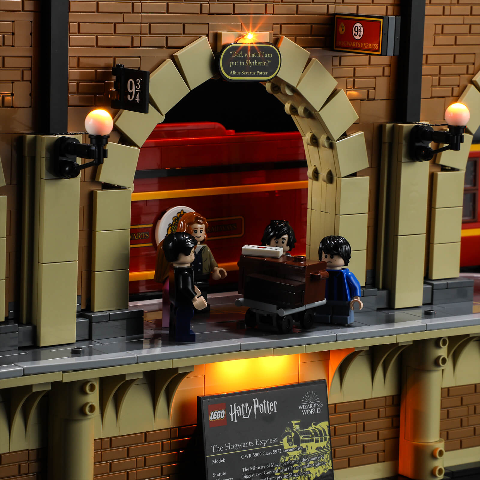 Light Kit For Hogwarts Express – Collectors' Edition 76405-Briksmax