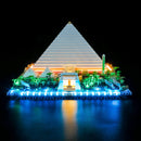 light up Great Pyramid of Giza 21058