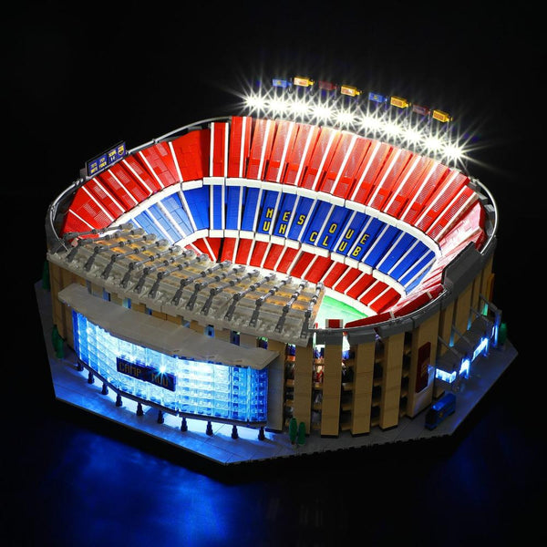 add led lights to lego creator camp nou