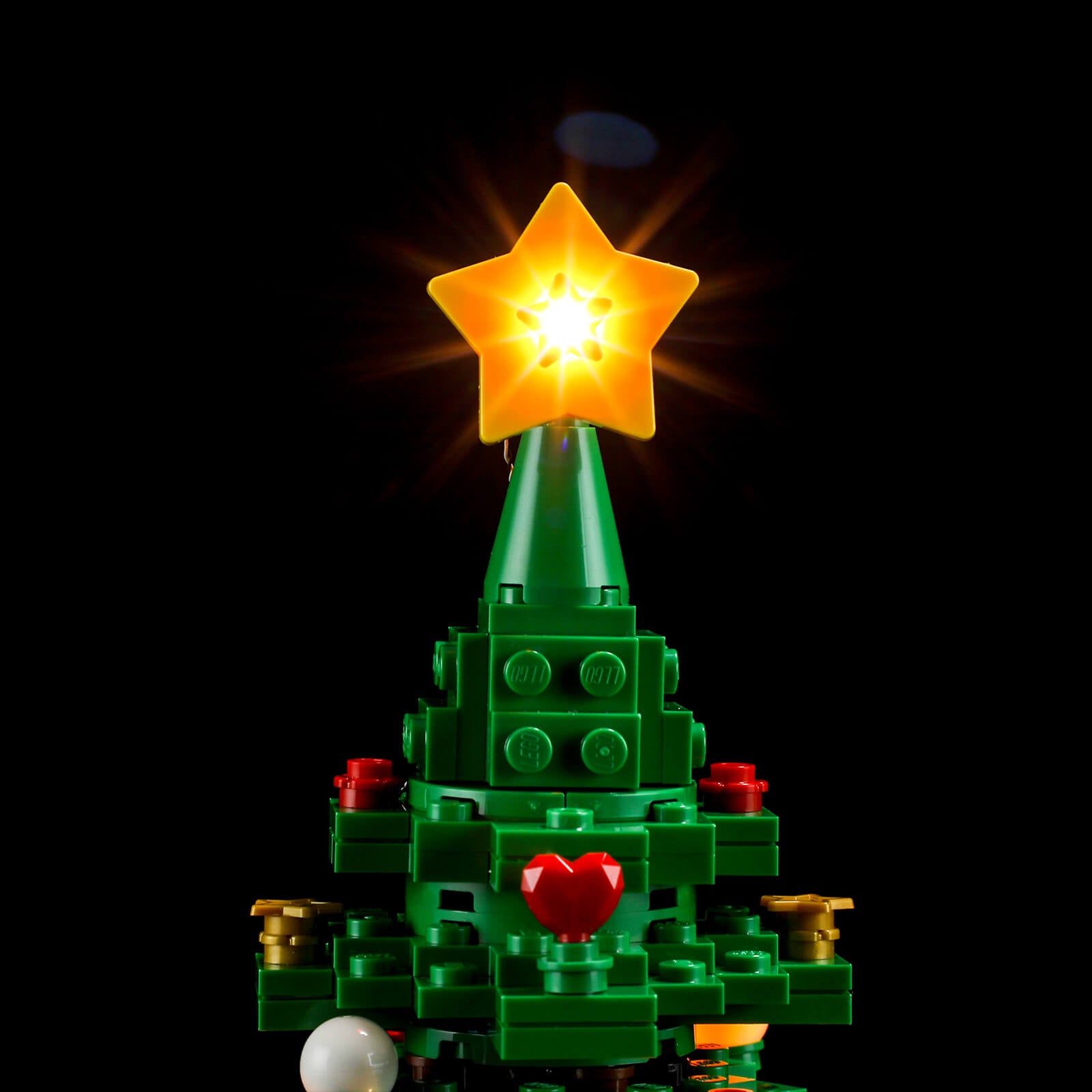 BriksMax Light Kit For Lego Christmas Tree 40573 Lightailing