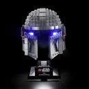 light up Lego Mandalorian Helmet 75328