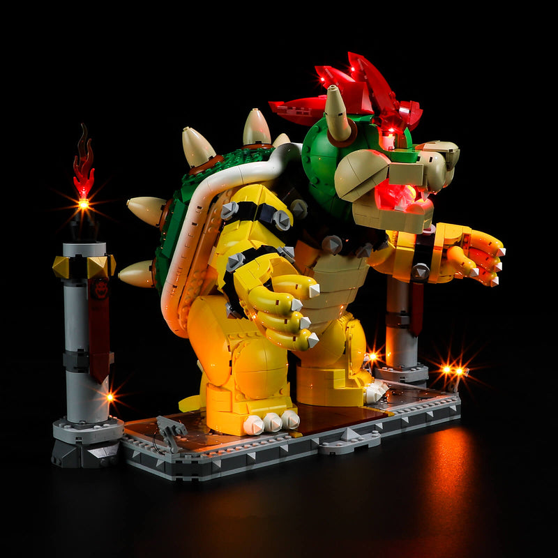 The Mighty Bowser 71411 light kit