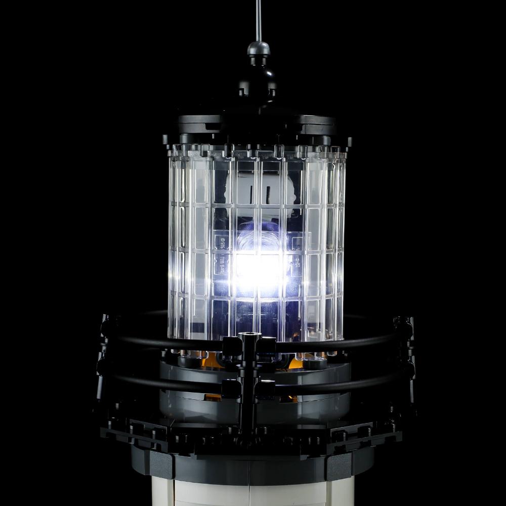 lighting Lego Motorized Lighthouse 21335