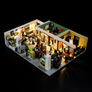 The Office 21336 Lego set with lights