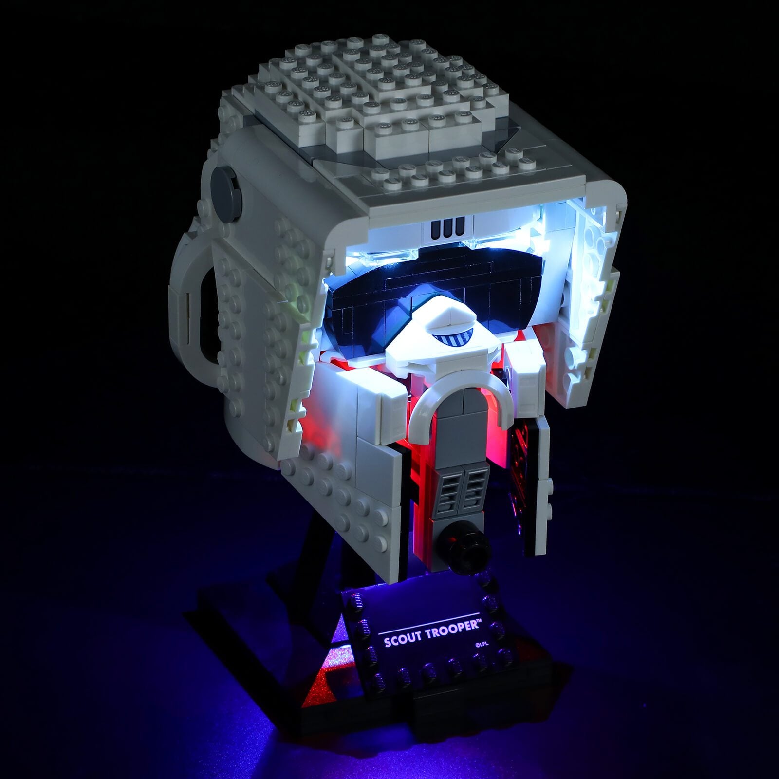 Best Light Kit For Lego Scout Trooper Helmet 75305 Lightailing