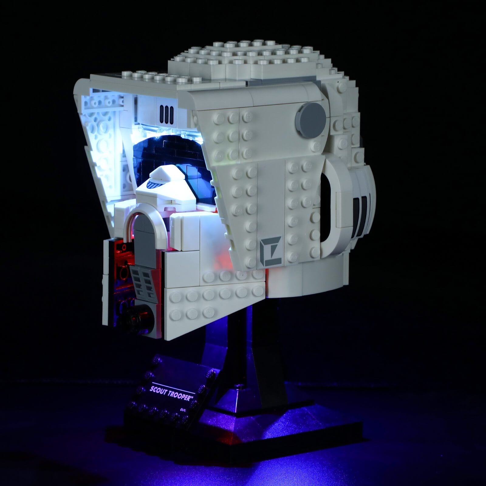 Best Light Kit For Lego Scout Trooper Helmet 75305 Lightailing