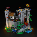 Lego Lion Knights' Castle 10305 light kit review