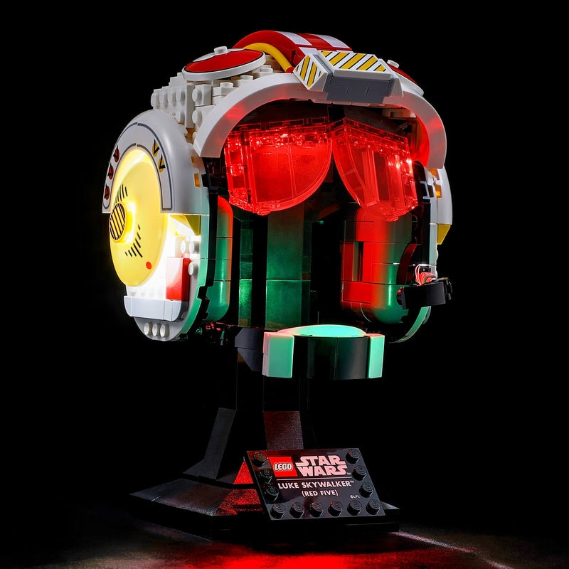 light up lego Luke Skywalker (Red Five) Helmet (75327)