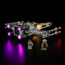 add led lights to Lego Luke Skywalker’s X-Wing Fighter