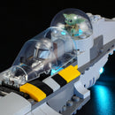 Lego Mandalorian's N-1 Starfighter 75325 cockpit