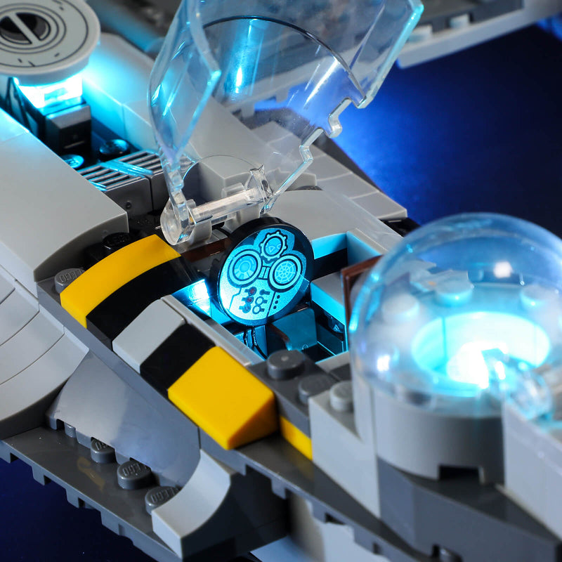 Best Lego Mandalorian's N-1 Starfighter 75325 Light Kit (Best Deal ...