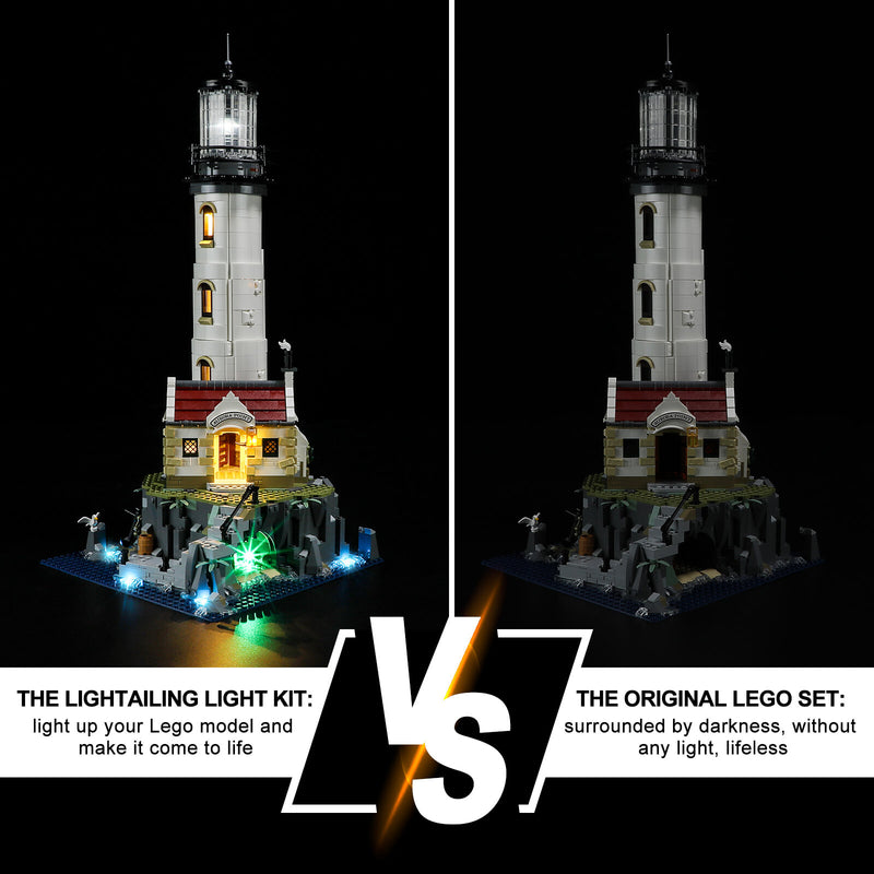 Lego Motorized Lighthouse 21335 moc