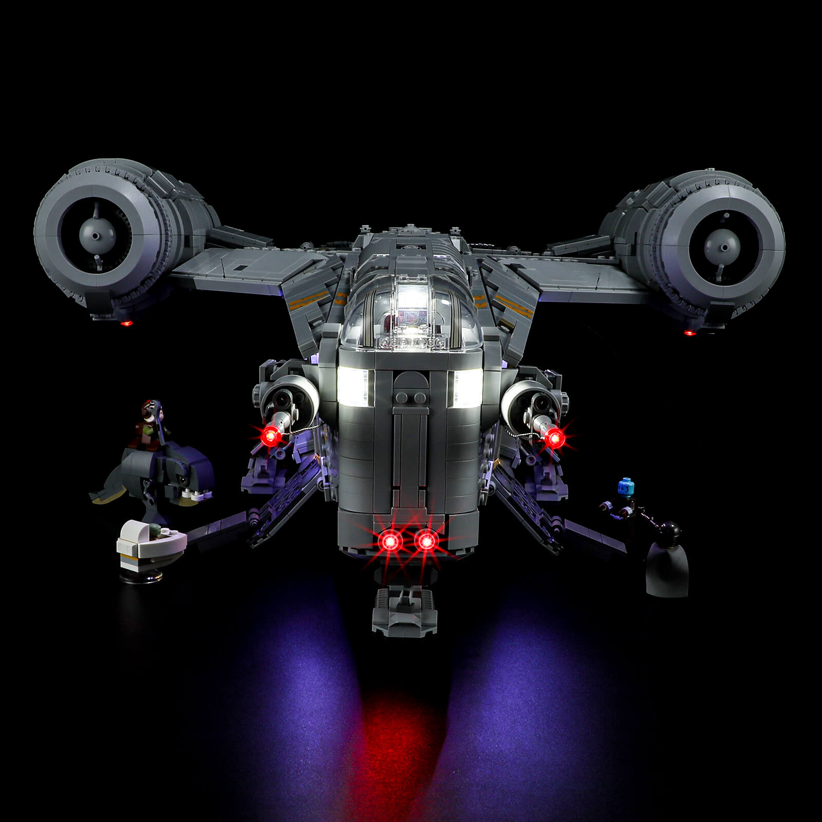 Lego Razor Crest 75331 light kit review