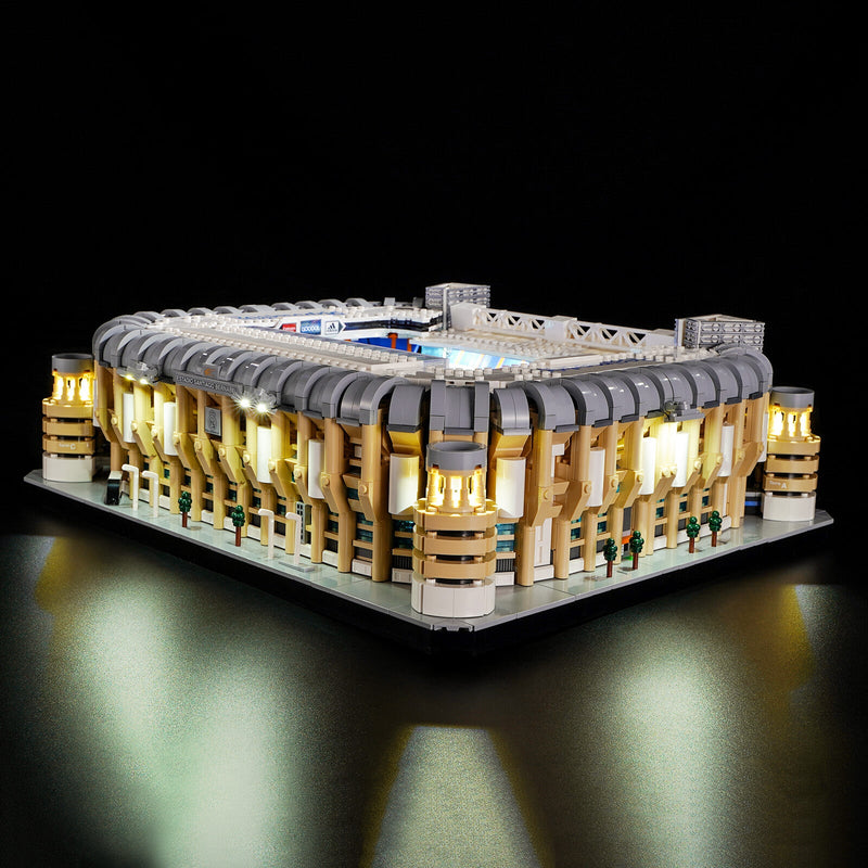 light up Lego Santiago Bernabéu Stadium 10299
