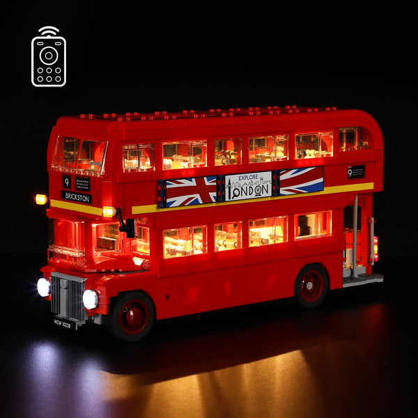 Beleuchtungsset für London Bus 10258 (Fernbedienung)