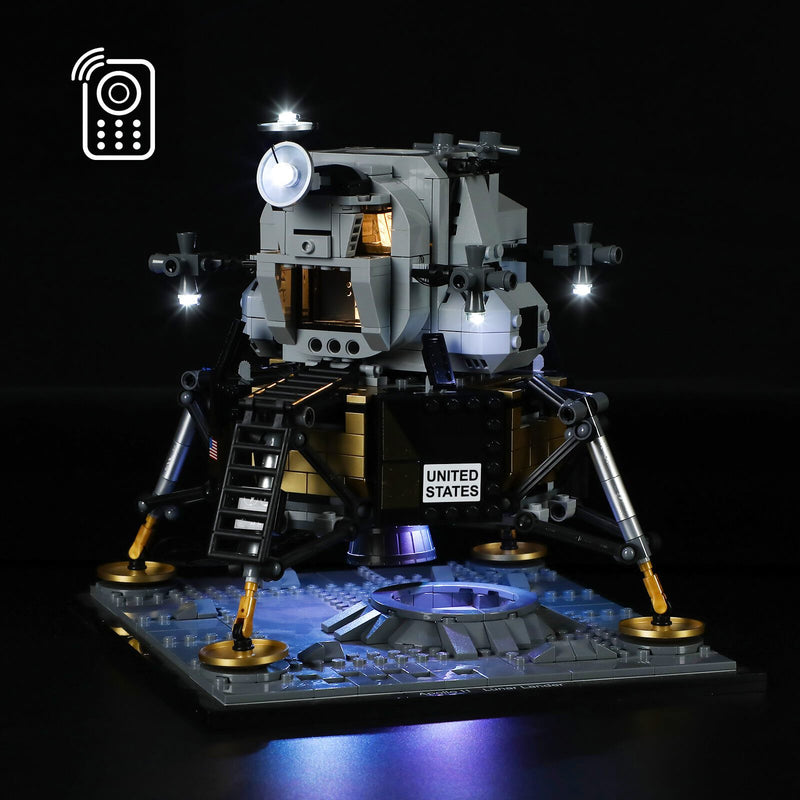 Light Kit For Apollo 11 Lunar Lander 10266(Shop Lightailing