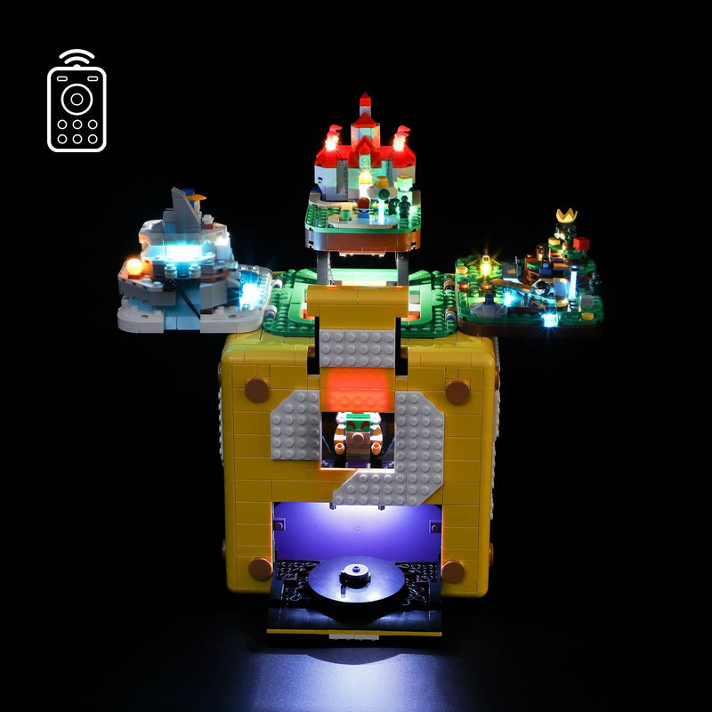 lego super mario 64 question mark block light kit