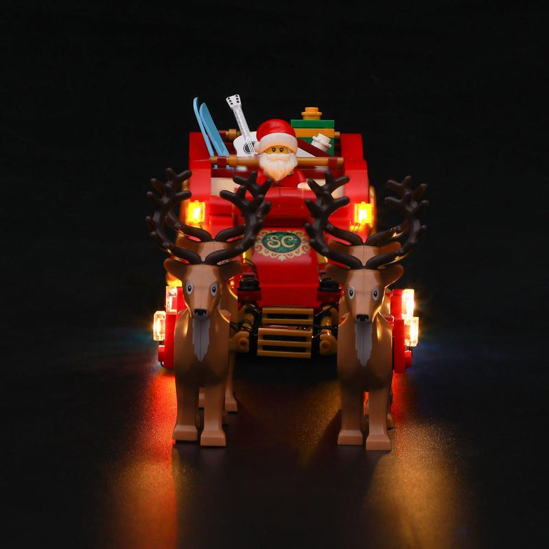 Lego Santa's Sleigh 40499 light kit