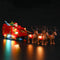 add lights to Lego Santa's Sleigh 40499