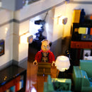George in the lego seinfeld house