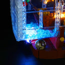 add blue lights to ship in a bottle lego set