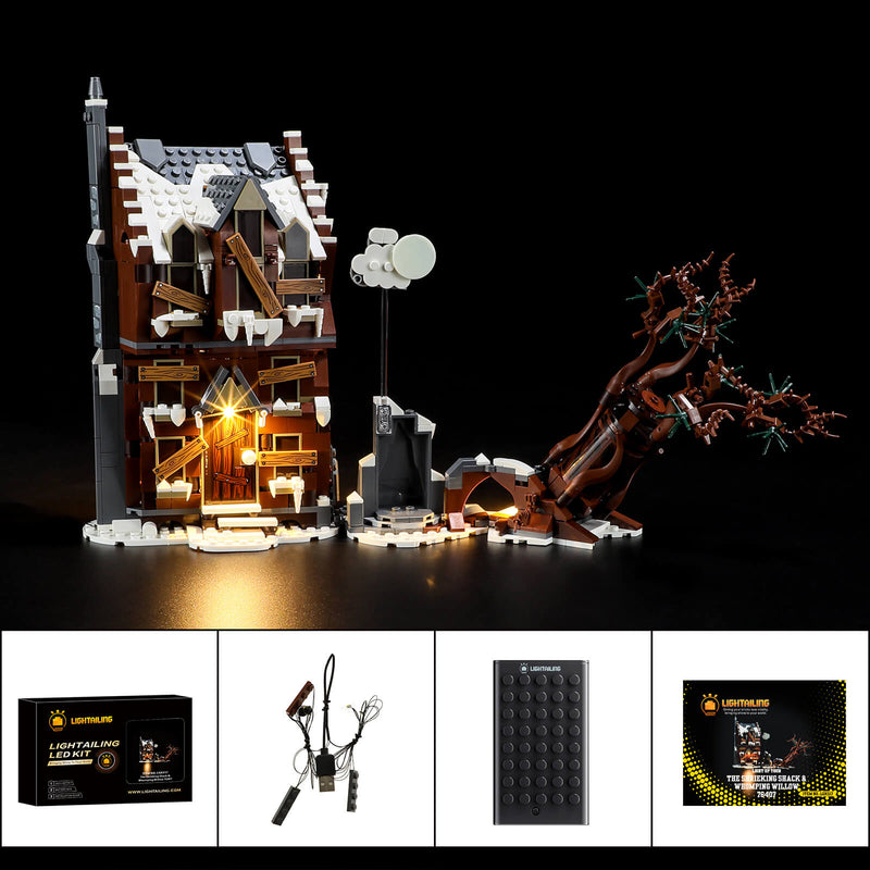 Shrieking Shack & Whomping Willow 76407 light kit from Lightailing