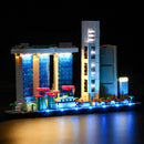 LEGO Architecture Skyline Collection model of Singapore (21057)