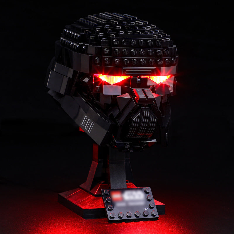 Lego Dark Trooper Helmet 75343 light kit