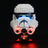add led lights to lego stormtrooper helmet