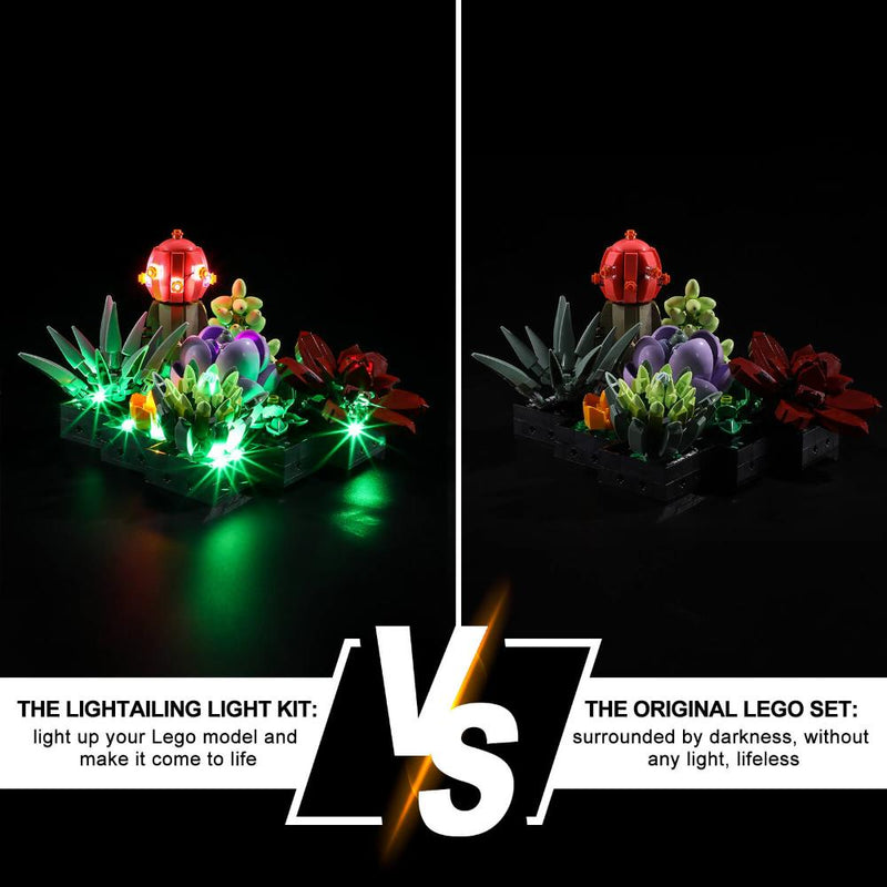 succulents lego Lego Succulents 10309 Light Kit (Don't Miss Out)
