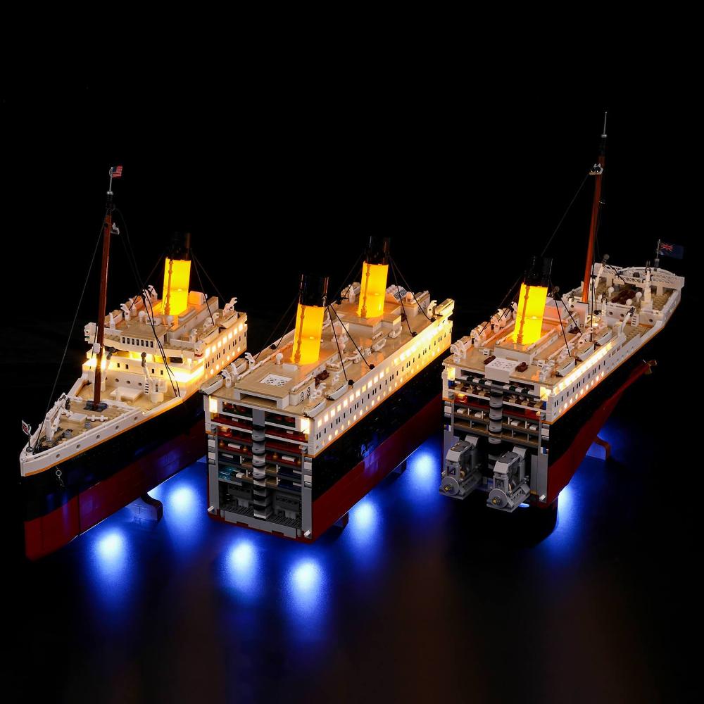 BriksMax Light Kit For LEGO Titanic 10294-7