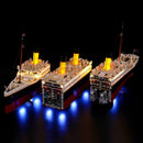 take apart of the Lego titanic toy ship