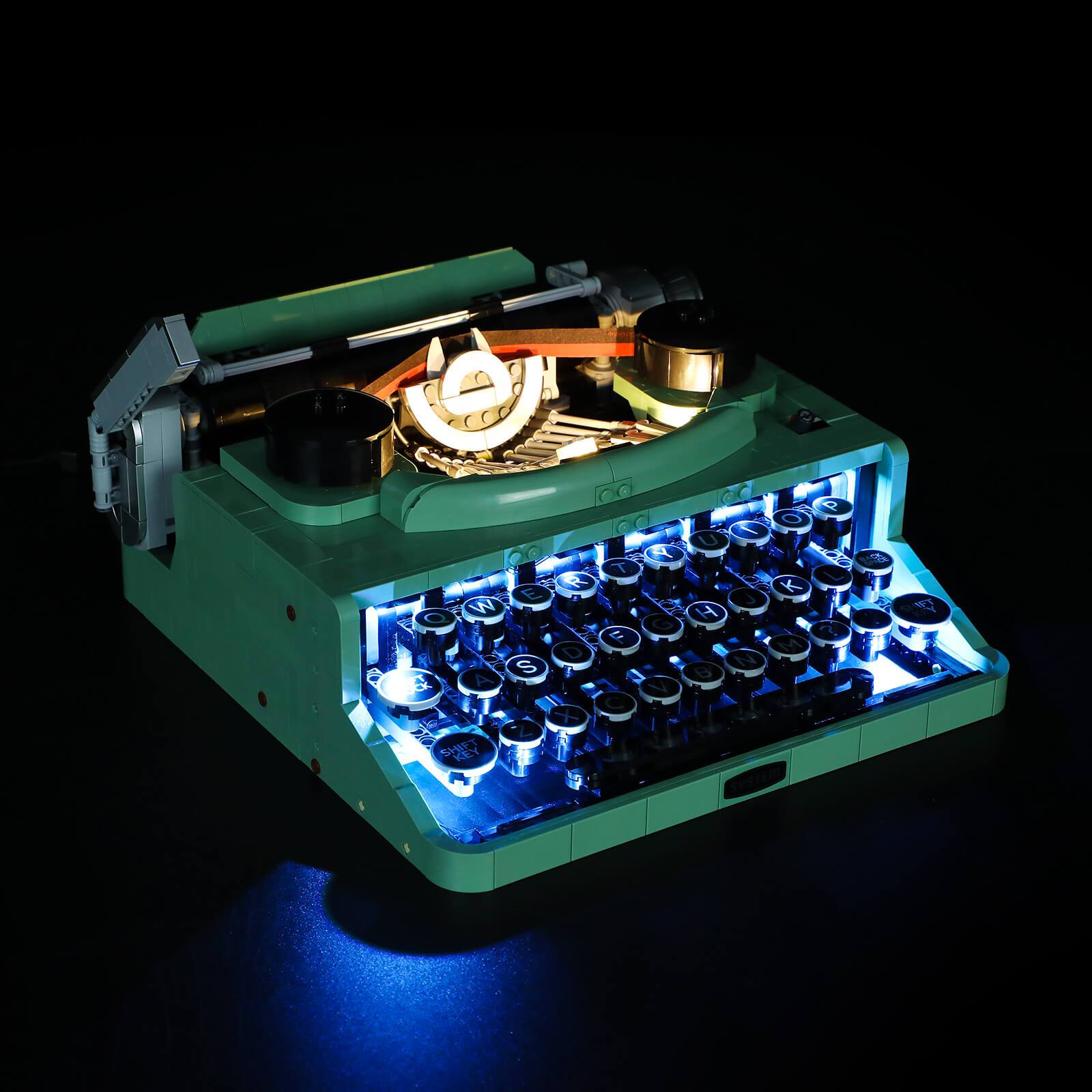 Led Lighting Kit Compatible With Lego Typewriter 21327 Lightailing