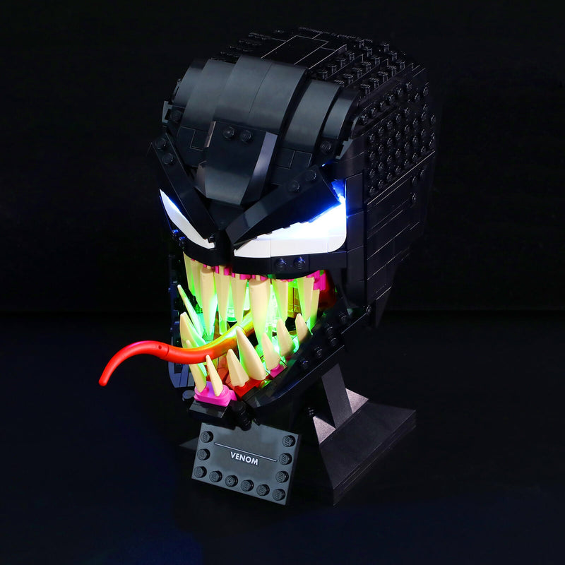 light up lego 76187 marvel venom