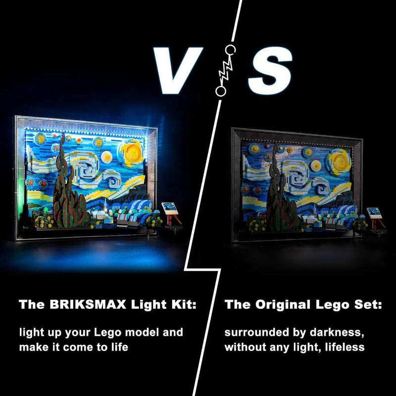 Lego Vincent van Gogh - The Starry Night Light Kit(Don't Miss Out) –  Lightailing