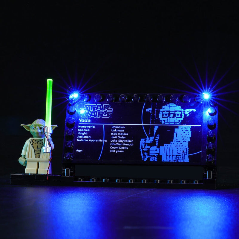 LED Lighting Kit for LEGO Star Wars Yoda set 75255 